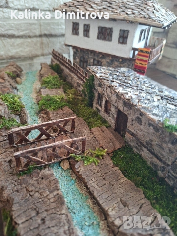 Макет на къща в Боженци-изцяло ръчна изработка., снимка 11 - Декорация за дома - 53783868