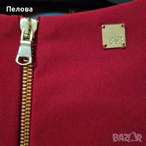 Рокля с дълъг ръкав BSB collection, снимка 4 - Рокли - 52434363