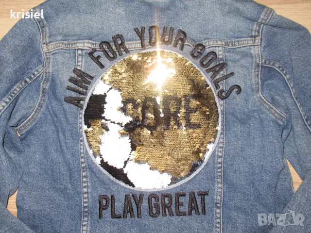 ПРОЛЕТНО СТРАХОТНО ЯКЕ НА H&M--140 номер, снимка 7 - Детски якета и елеци - 49309587