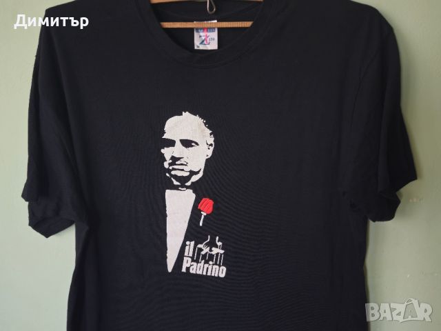 Оригинална тениска на Кръстникът El Padrino Mafia criminal size M, снимка 1 - Тениски - 46686027