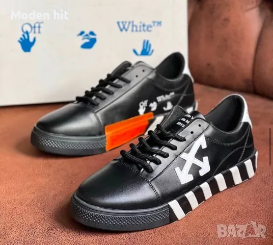 Off-White мъжки сникърси реплика висок клас, снимка 2 - Кецове - 49508257