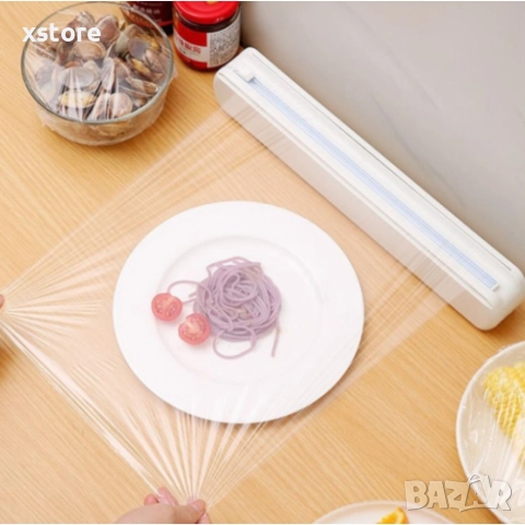 Поставка за домакинско фолио с резец, снимка 6 - Аксесоари за кухня - 52712711