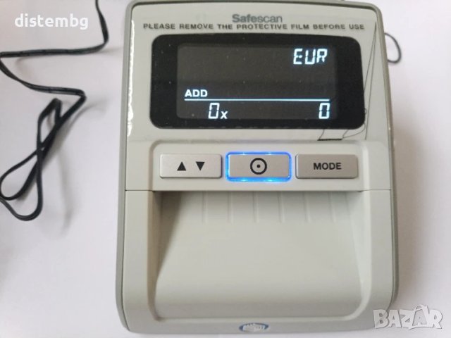 Детектор за фалшиви банкноти SAFESCAN 155 бял