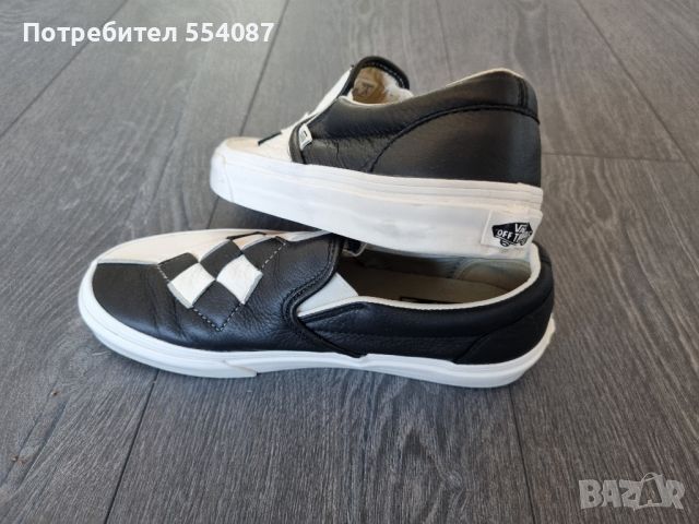 Дамски VANS естествена кожа, снимка 2 - Кецове - 45493252