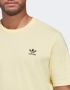 Мъжка тениска ADIDAS Originals Trefoil Essentials Tee Yellow, снимка 3