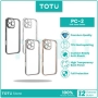 Калъф силикон TOTU PC-2 / Оранжева рамка / за iPhone 17 Pro Max 6.9 Баркод : 3133425, снимка 2