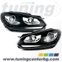 ПРОМО ! Фарове за VW GOLF 6 /LED черни !, снимка 1