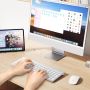 Bluetooth клавиатура OMOTON за Mac, ултратънка преносима безжична клавиатура, снимка 6