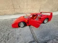 Метален Ретро модел Ferrari F40/1987г. Burago Made in Italy, снимка 16