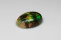 Опал с ярки неонови цветове - 1.68кт.! Нетретиран! Сертификат!, снимка 12