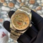 Мъжки часовник Rolex Sky-Dweller Gold с автоматичен механизъм, снимка 2