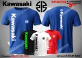 KAWASAKI тениска и шапка st-blue-kaw, снимка 2