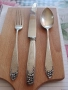 Антични или ретро сребърни прибори за хранене., снимка 6