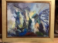 РУСЛАН МАРКОВ масло/платно абстракт, снимка 2