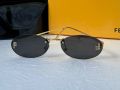  Fendi Дамски слънчеви очила елипса овални 4 цвята, снимка 6