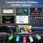 Мини безжичен CarPlay адаптер, конвертиране на кабелен в безжичен CarPlay, снимка 6