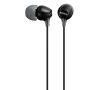 Слушалки Sony MDR-EX15AP, кабелни слушалки с микрофон, цвят: черно, снимка 3