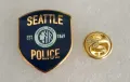 Значка SEATTLE POLICE ( ПОЛИЦИЯТА НА СИАТЪЛ ). марк., снимка 1