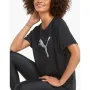 Дамска тениска PUMA Evostripe Tee Black, снимка 3