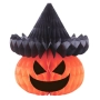 Halloween / Хелоуин хартиена декоративна тиква с шапка – Ø24x27см_1255231, снимка 1