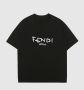 Fendi Roma мъжка черна тениска,бяла тениска реплипа Fendi, снимка 2