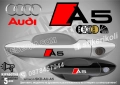 AUDI A4 стикери дръжки SKD-AU-A4, снимка 5