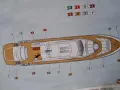 Yacht 1:72 Aurora Monaco 44 см. дължина кит за сглабяне, снимка 11