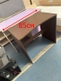 ученическо / работно бюро    лилаво бюро 105см широко цена 75 лв или 38,35 евро   дървесно жълто бюр, снимка 3