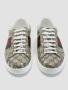 Мъжки кецове Gucci Ace Sneakers Beige GG Supreme Golden Bee EU 46.5 UK 12.5 US 13 Нови с кутия, снимка 2