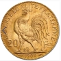Златна монета 20 Франка Марияна, снимка 2