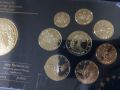 Позлатен пробен Евро Сет - Ватикана + медал - Сикстинска капела, снимка 2