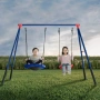 Комплект от 2 метални люлки FunZone - безкрайно забавление на двора, снимка 5