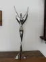 Статуетка, бронз, хромирана., снимка 4