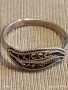 Винтидж сребърен пръстен филигранна изработка ювелирна изработка 52410, снимка 8