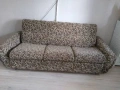 Продавам холов разтегателен диван с два фотьойла и две табуретки , снимка 1