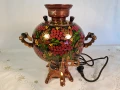 руски самовар ръчноизрисуван , снимка 1