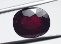 Класен тъмно червен естествен рубин с рядък 5.24кт.! Сертифициран! Нов!, снимка 13