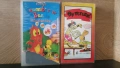 2 видеокасети с по две анимации Красавица  и Звярът  - Ну Погоди и Ариел - Гумените мечета VHS, снимка 2