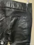 Мъжки мото панталон кожа  Срязани са крачолите за ботуши, снимка 5