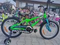 PASSATI Алуминиев велосипед 18" SENTINEL зелен, снимка 1 - Велосипеди - 45489871