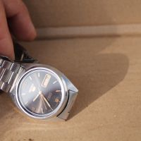 Японски часовник ''Seiko 5'' автоматичен, снимка 4 - Мъжки - 45133886