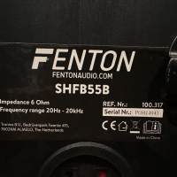 Тонколони   FENTON  SHFB55B , снимка 6 - Тонколони - 44975358