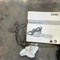 НОВА stihl ms181 бензинова резачка за дърва / верижен трион - цена 395лв -оригинал , купена е 01,202, снимка 3 - Градинска техника - 45098410