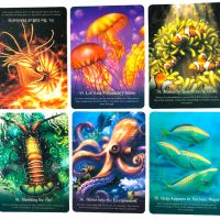 Оракул карти с животни: Divine Animals Oracle & Spirit Animal Wisdom & Whispers of the Ocean, снимка 17 - Карти за игра - 42292933