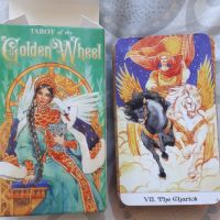 Карти Таро Tarot of the Golden Wheel, снимка 2 - Езотерика - 45265352