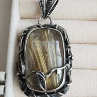 Сребърни бижута с естествени камъни, снимка 4 - Бижутерийни комплекти - 45809695