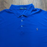 polo ralph lauren men's blue polo t shirt 5xb - ГОЛЯМА МЪЖКА ТЕНИСКА 5ХЛ КАТО НОВА, снимка 2 - Тениски - 45180230