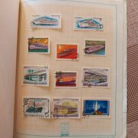 Колекция от 100 броя пощенски марки от СССР, събрани в оригинално албумче, снимка 7 - Филателия - 45379791