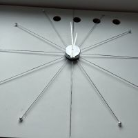 Ефектен стенен часовник 100 см., снимка 2 - Стенни часовници - 45510428
