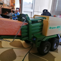 детска играчка трактор с балирачка 70 см, снимка 3 - Други - 45010461